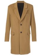 Ami Alexandre Mattiussi Classic Two-button Coat, Men's, Size: 54, Nude/neutrals, Wool/cashmere/acetate/cotton