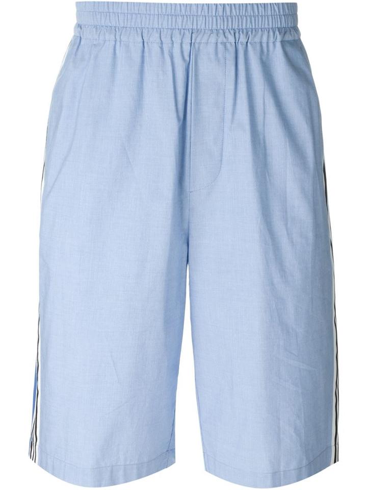 Msgm Stripe Detail Bermuda Shorts