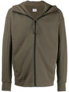 Cp Company Googles Detail Hooded Jacket - Green