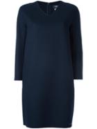 's Max Mara V-neck Dress, Women's, Size: 40, Angora/virgin Wool