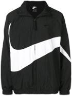 Nike Logo Print Track Jacket - Black