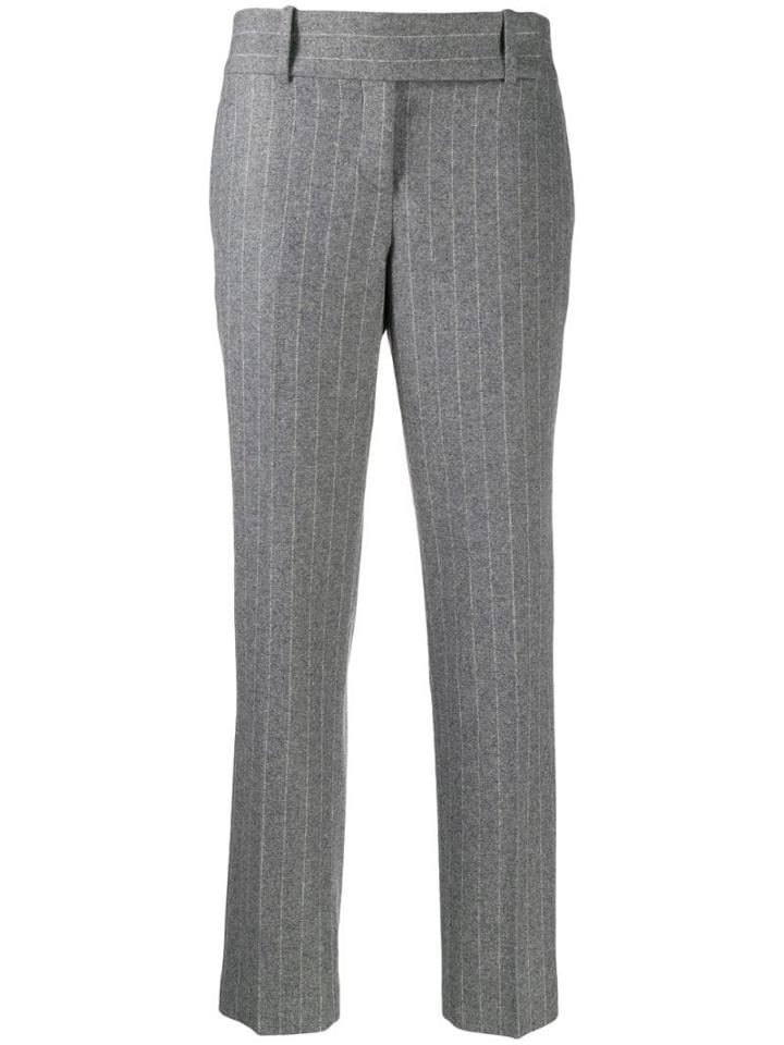 Ermanno Scervino Pinstripe Trousers - Grey