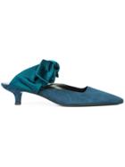 The Row Coco Mules - Blue