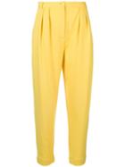 Styland Tapered Trousers - Yellow