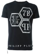 Philipp Plein 'gee Bee' T-shirt, Men's, Size: Large, Black, Cotton