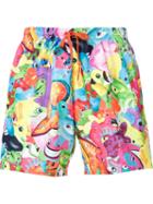 Moschino - Animal Print Swim Shorts - Men - Polyester - 46, Polyester