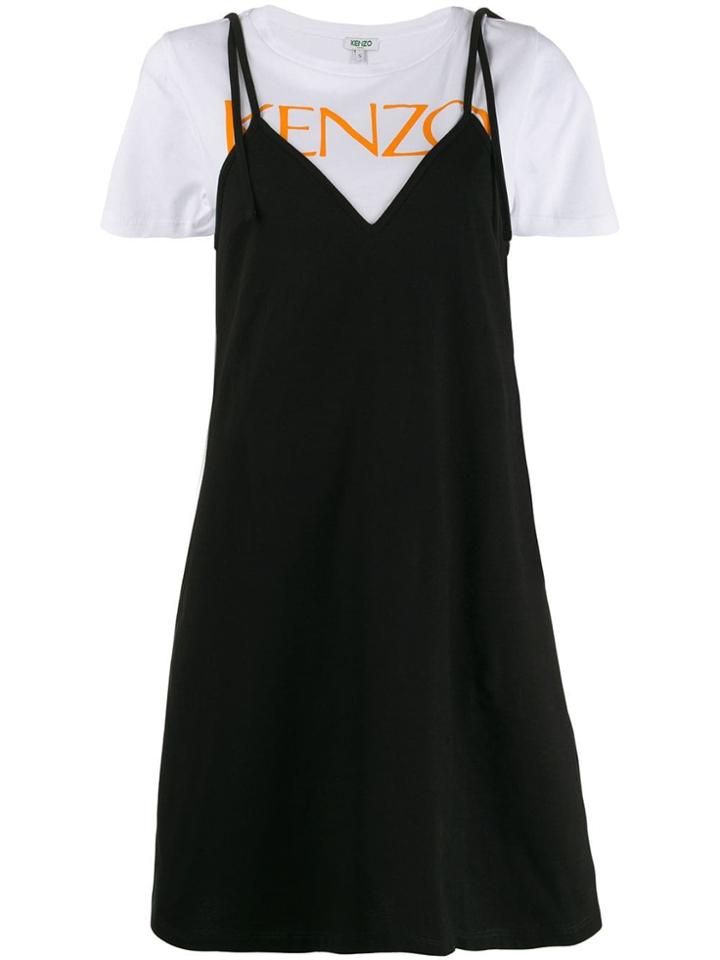 Kenzo Layered T-shirt Dress - Black