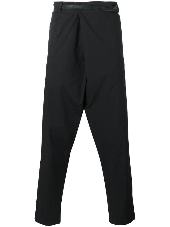Transit Loose Fit Trousers, Men's, Size: 52, Black, Cotton/spandex/elastane