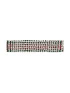 Gucci Web Headband With Crystals - Red