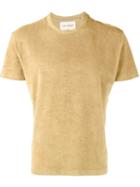 Our Legacy Towelling T-shirt, Men's, Size: 50, Yellow/orange, Cotton