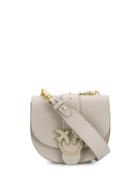 Pinko Donna Half Moon Handbag - Neutrals