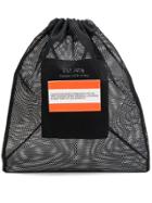 Calvin Klein Jeans Est. 1978 Mesh Drawstring Backpack - Black