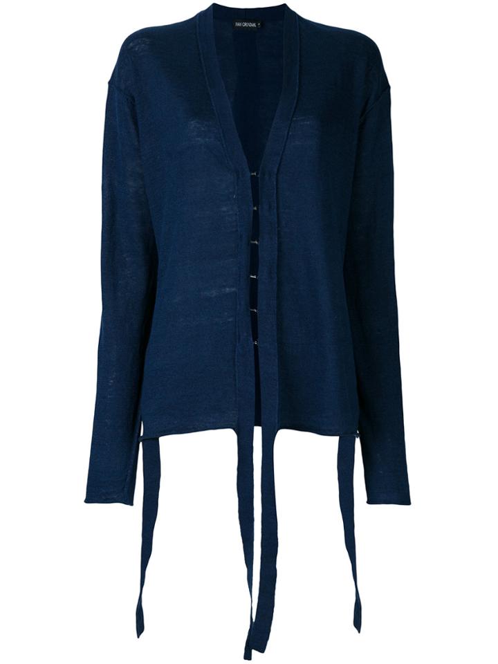 Ivan Grundahl Arta Cardigan - Blue