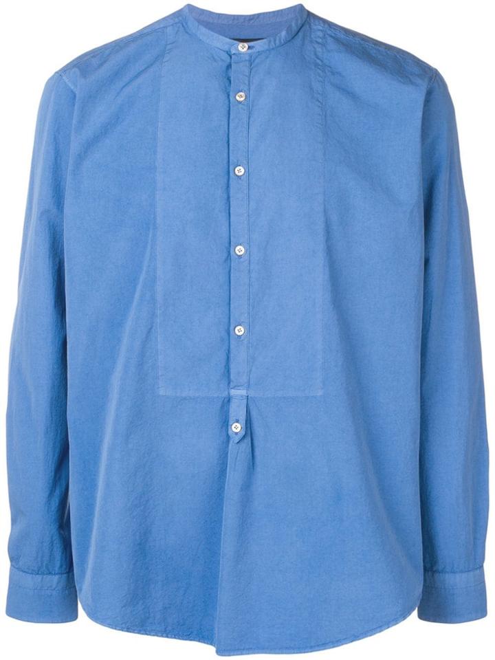 The Gigi Button-up Shirt - Blue