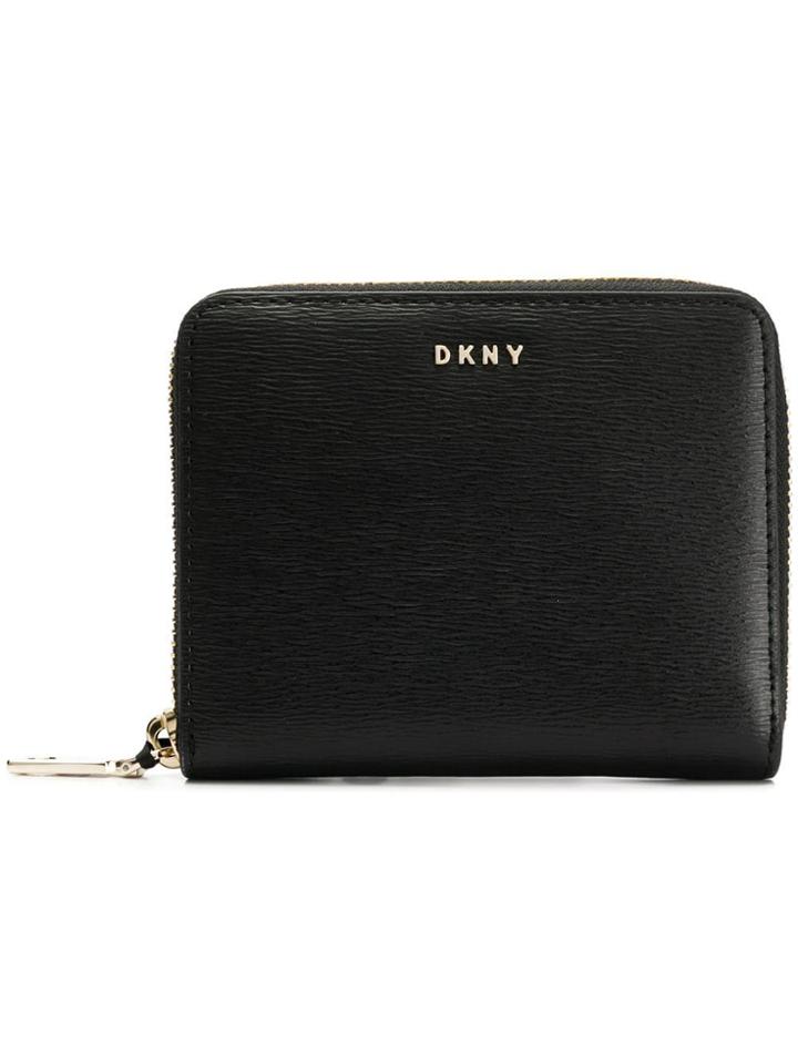 Dkny Compact Continental Wallet - Black