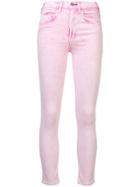 Mcguire Denim Cropped Jeans - Pink & Purple