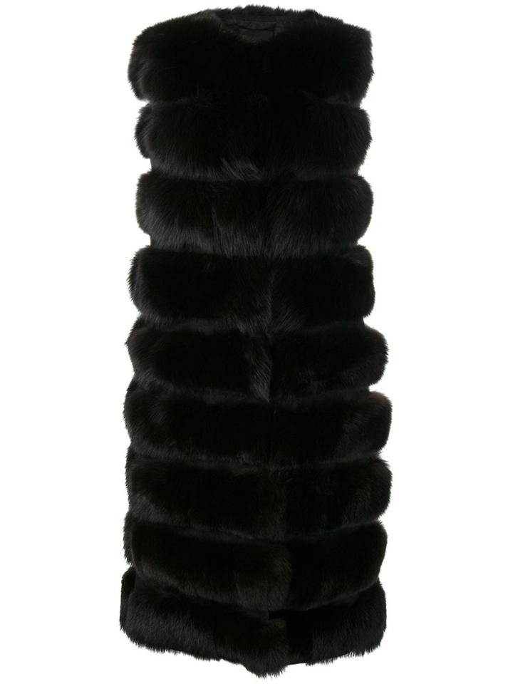 Liska Oversized Gilet - Black