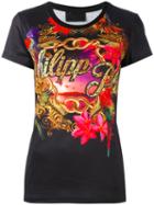 Philipp Plein - Sunset Print T-shirt - Women - Cotton/polyester - S, Grey, Cotton/polyester