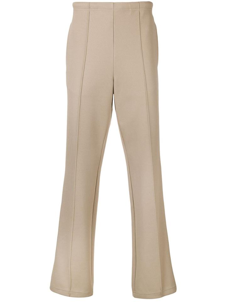 Maison Margiela Side-stripe Bootleg Joggers - Nude & Neutrals