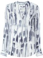 Vince Abstract Print Blouse