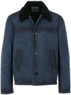 Prada Button-down Bomber Jacket - Blue