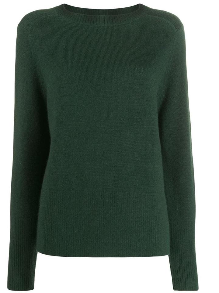 Chinti & Parker Round Neck Jumper - Green