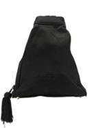 Bottega Veneta Pre-owned Mini Tassel Logo Backpack - Black