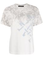 Mr & Mrs Italy Abstract-print T-shirt - White