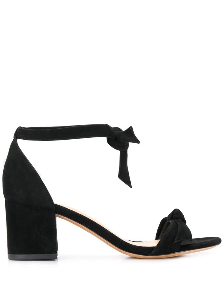 Alexandre Birman Bow Detail Sandals - Black