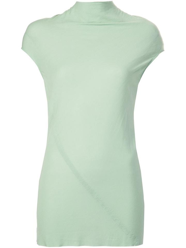 Rick Owens 'bonnie' Top, Women's, Size: 44, Green, Viscose