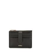 Furla Logo Plaque Wallet - Black