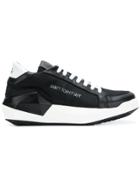 Cinzia Araia Geometric Sole Low-top Sneakers - Black