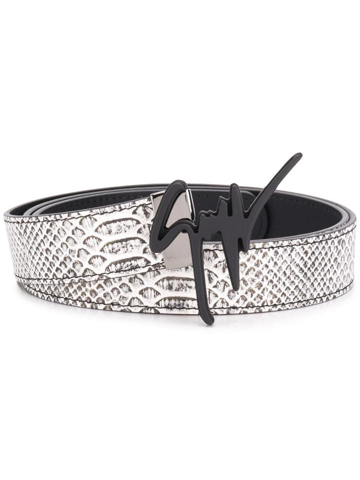 Giuseppe Zanotti Giuseppe Belt - Grey