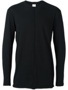Damir Doma Rib Detail Longsleeved T-shirt - Black