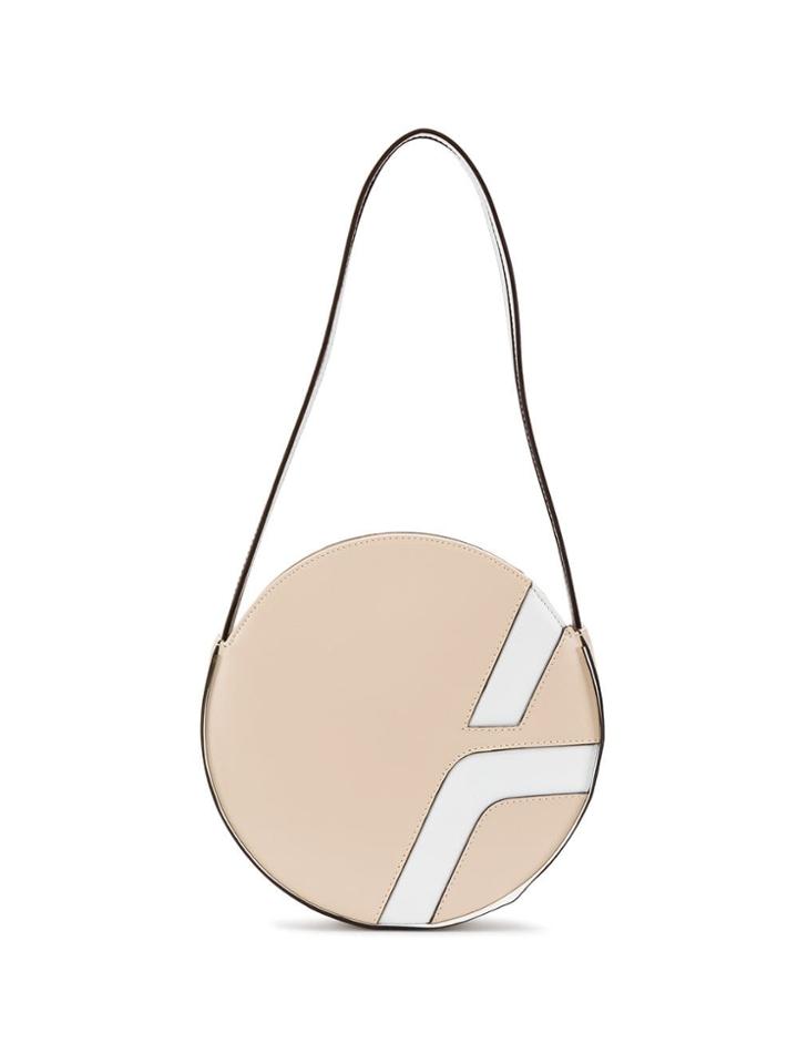 Manu Atelier Round Shoulder Bag - Neutrals