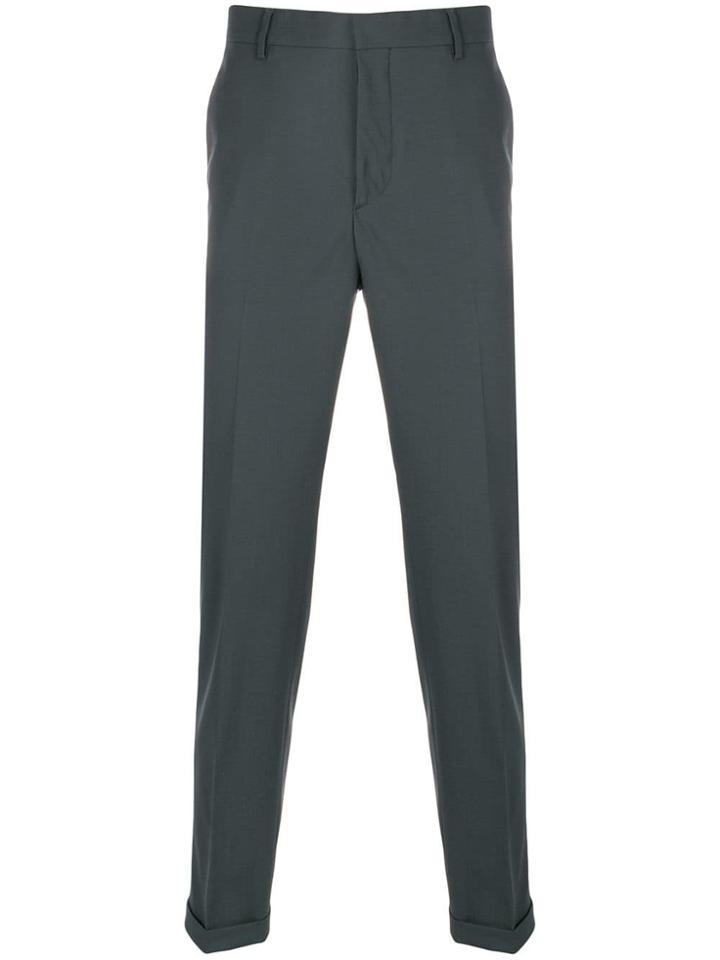Prada Tailored Tapered Trousers - Grey