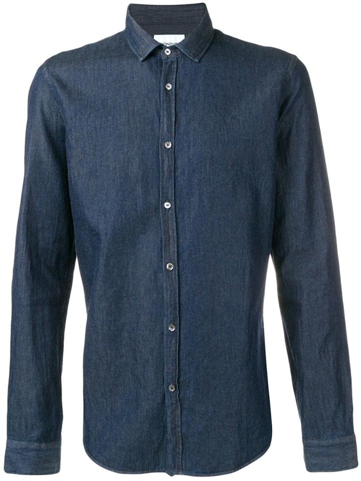 Dondup Dark Denim Shirt - Blue