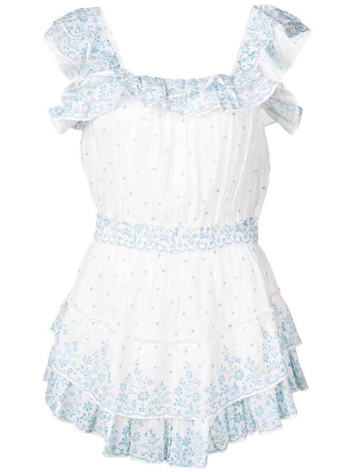 Love Shack Fancy Marina Dress - White
