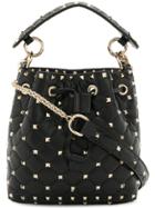 Valentino Rockstud Bucket Bag - Black