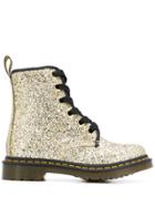 Dr. Martens Glitter Embellished Boots - Gold