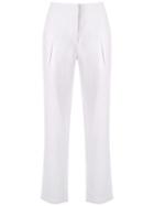 Alcaçuz Cropped Marles Trousers - White