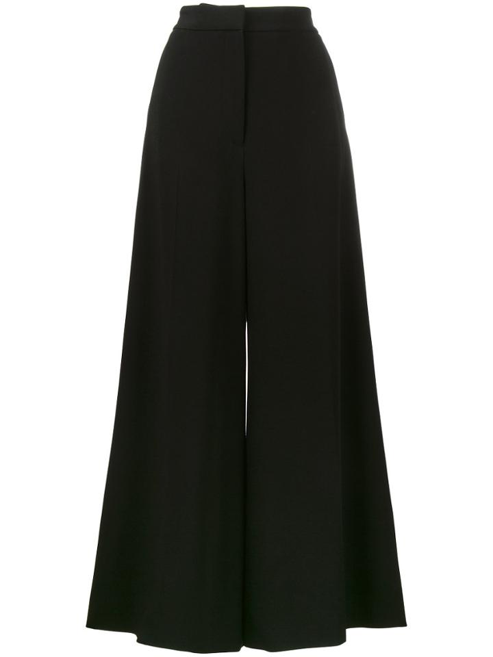 Stella Mccartney Darci High Waist Wide-leg Trousers - Black