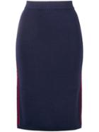 Michael Michael Kors Mid-length Pencil Skirt - Blue