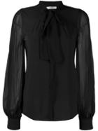 Dorothee Schumacher Pussy Bow Blouse - Black