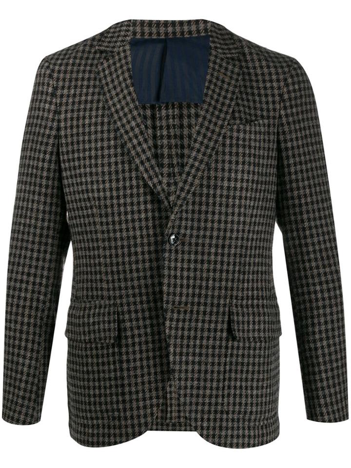 Mp Massimo Piombo Button Up Jacket - Neutrals
