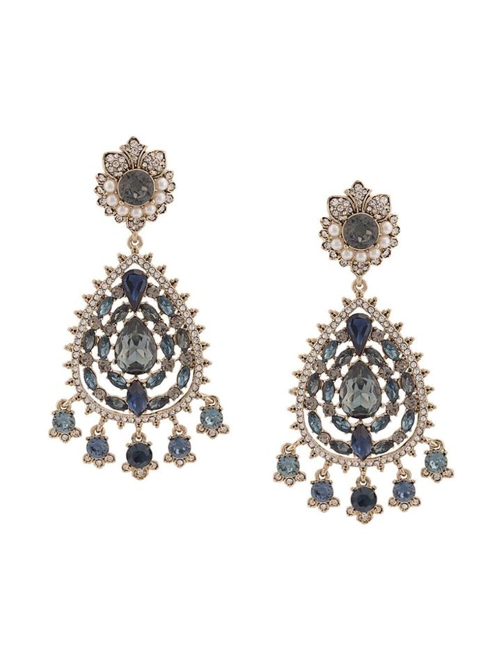 Marchesa Notte Medium Chandelier Earrings - Blue