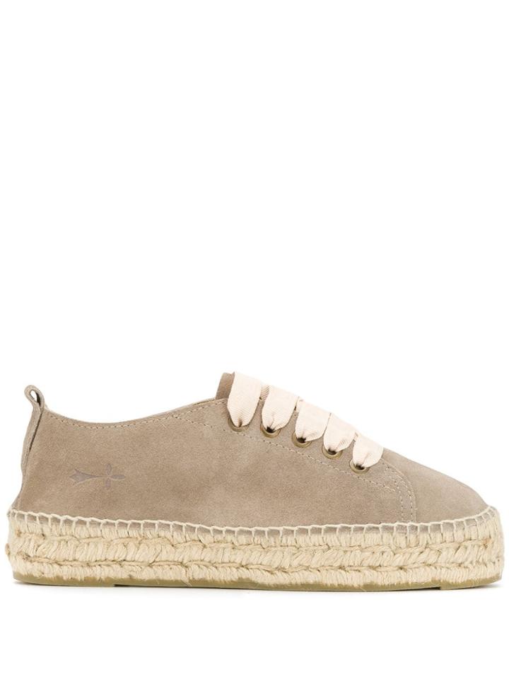 Manebi Hamptons Espadrille Sneakers - Neutrals