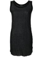 Ann Demeulemeester - Longline Tank Top - Women - Cotton/lyocell - 36, Black, Cotton/lyocell