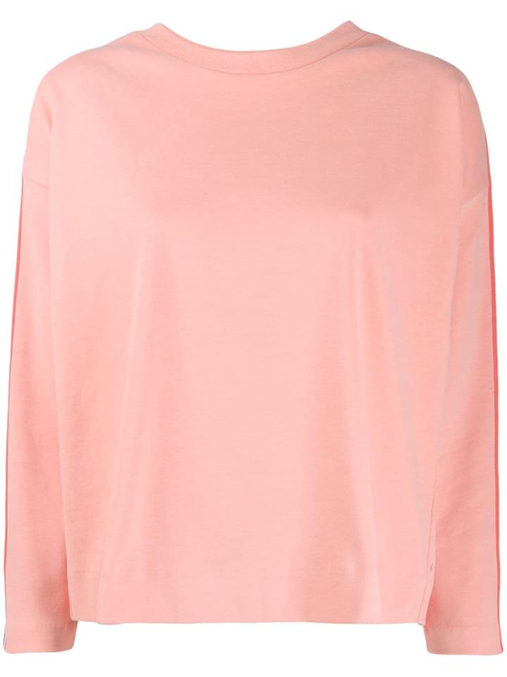 Chinti & Parker Stripe Detail Jumper - Pink