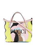 Emilio Pucci Logo Print Shoulder Bag - Pink